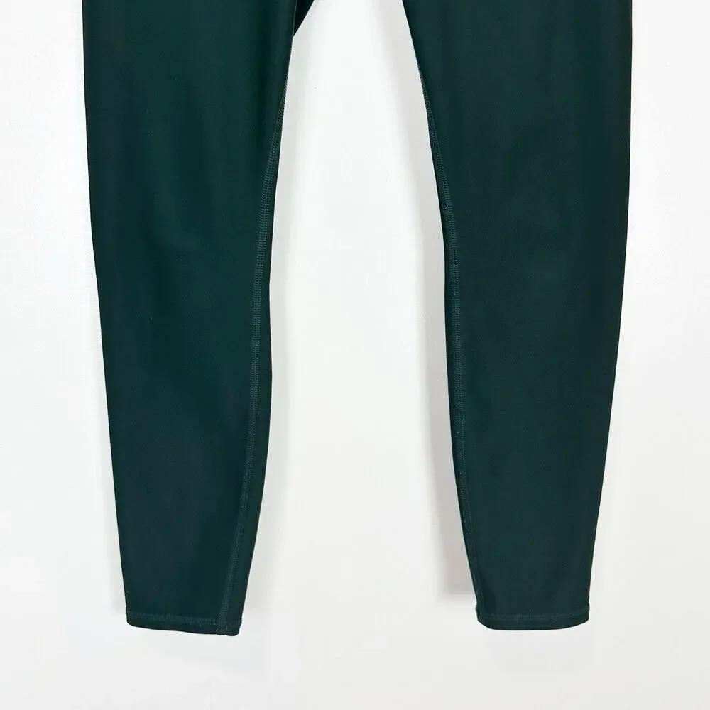 Alo Yoga 7/8 High-Waist Airlift Leggings Green Size M Sculpting Pilates Princess